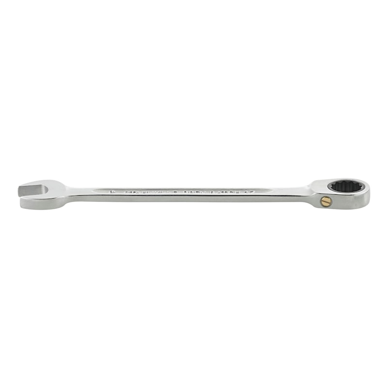 STAHLWILLE flat ratchet combination wrench 13 mm - Ratchet combination wrench, straight