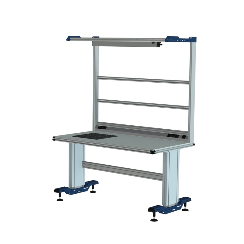 CLIP-O-FLEX<SUP>®</SUP> Systemarbeitsplatz Messtechnik - Systemarbeitsplatz Messtechnik