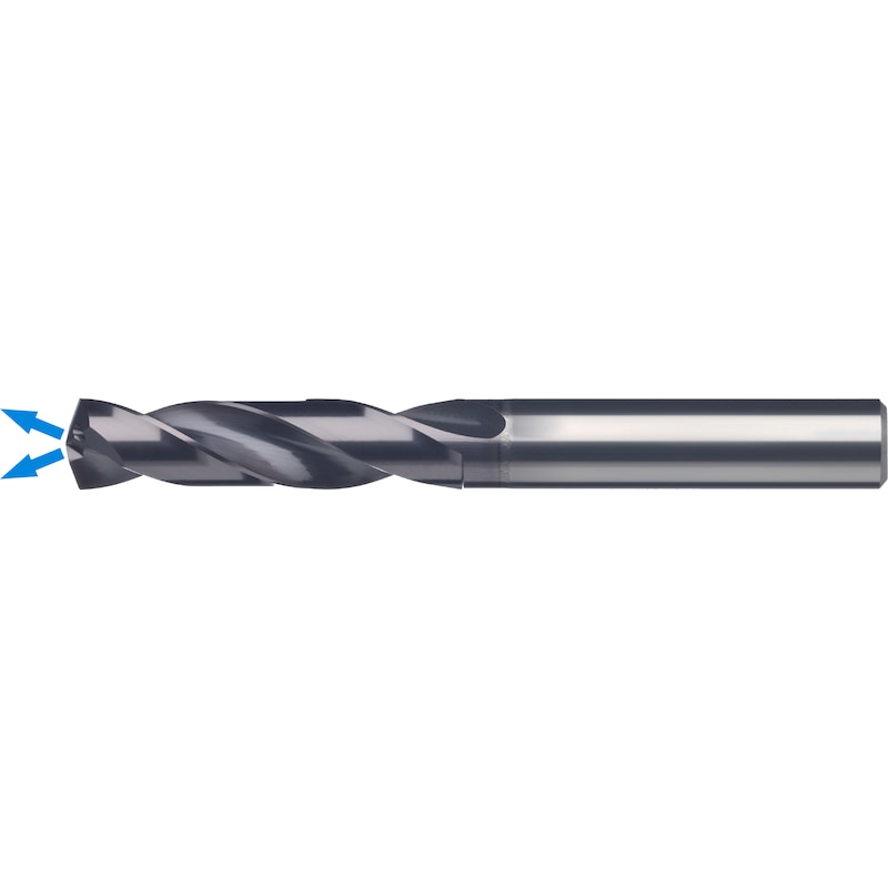 Foret ATORN SC htes perf. ULTRA M HPC 3xD 4,9 mm x 6 mm x 66 mm HA interne - Foret hautes performances, carbure ULTRA M HPC 3xD avec refroidissement interne HA