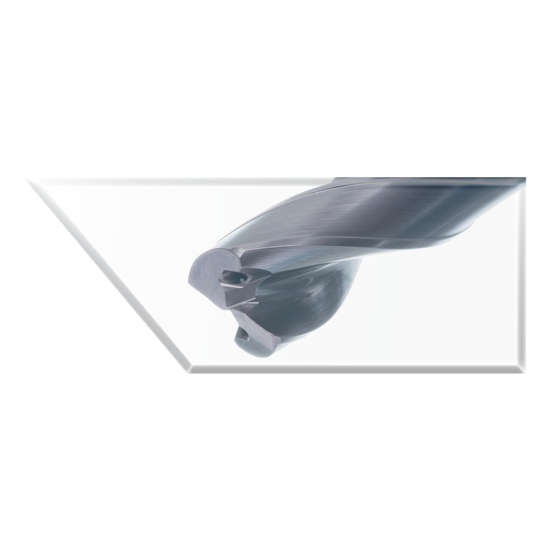 ATORN 180° high-performance drill bit, solid carbide TiAlN 5xD with internal cooling - 4 ATORN 180° high-performance drill bit, solid carbide TiAlN 5xD with internal cooling - 4