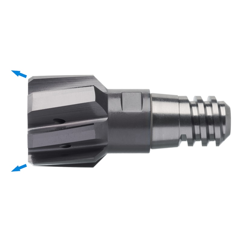 Alésoir tête interchang. ATORN SC HPC TiAlN TH 19,0 mm H7 géom. acier/fonte - Alésoir à tête interchangeable SC HPC