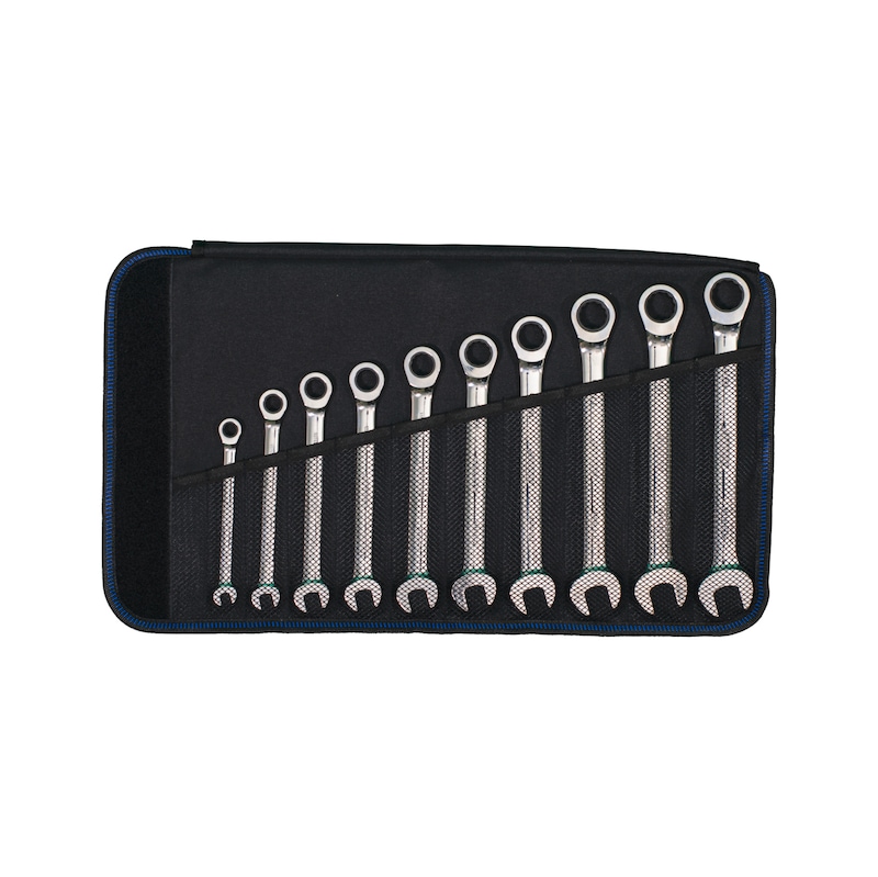 US PRO 10-teiliges Ringmaulschlüssel-Set Metrisch – Größen 10 Mm Bis 19 Mm