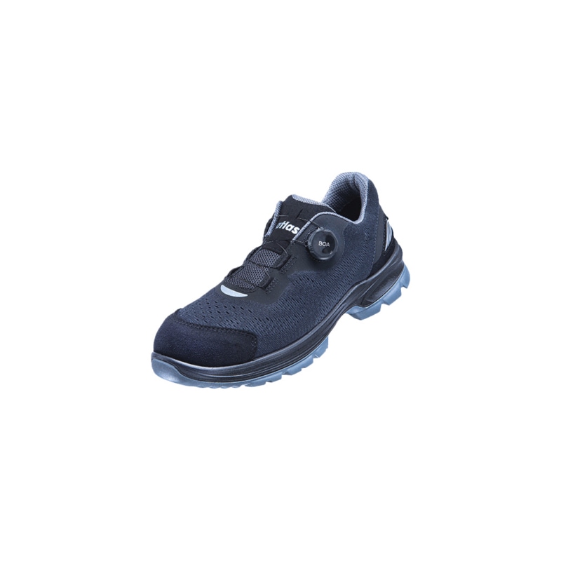 Atlas Scarpe Antinfortunistiche Flash 3205 XP Boa, Nero, 43 EU