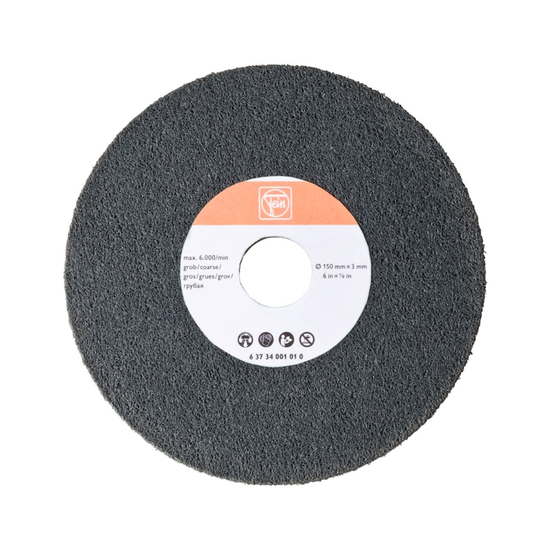 2x Aluminiumoxid-Schleifscheibe – 75mm, 80er Kör Produktbild-Vorschau 3
