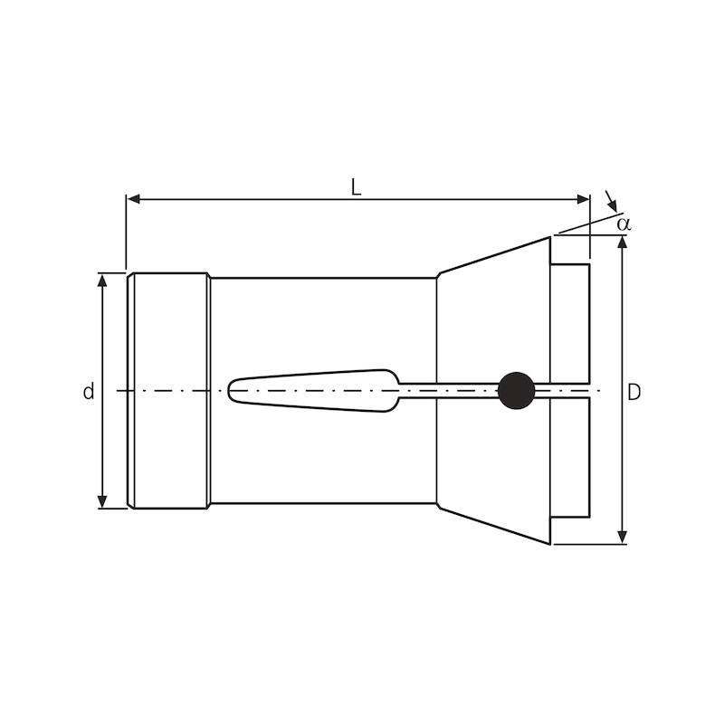 ORION collet chuck DIN 6343 173 E, round - 2 ORION collet chuck DIN 6343 173 E, round - 2