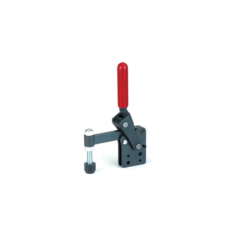 Produktbild von AMF Senkrecht-Spanner 6800 ESD Gr.0 – Verzinkt, Mit Andrückschraube M4, Für ESD-Schutzzonen