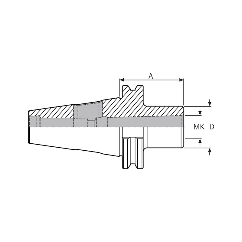 EROGLU SK40 adapter sleeves with thread - 2 EROGLU SK40 adapter sleeves with thread - 2