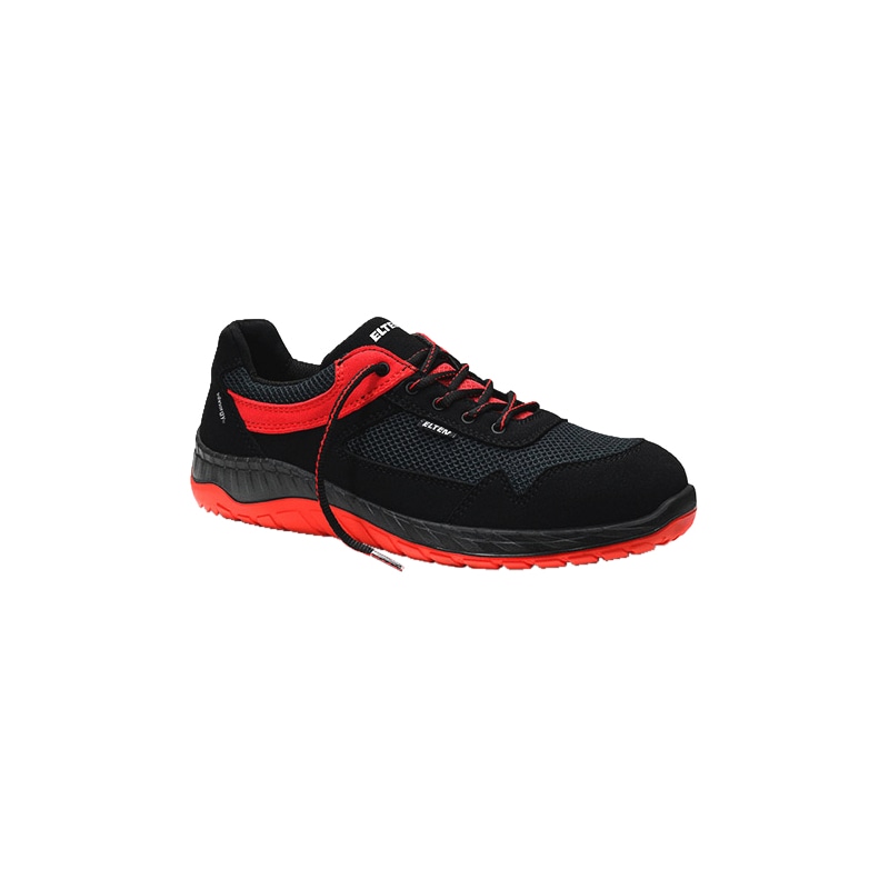 ELTEN Scarpe Antinfortunistiche Lonny Red Easy ESD S1P, Tessuto, Punta In Acciaio, Nero/rosso, Taglia 35, Donna/uomo - 5