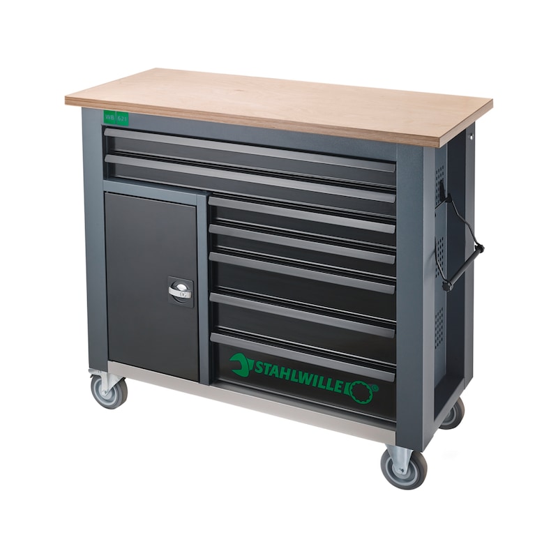 STAHLWILLE Mobile workbench WB 621 7 drawers 500x1150x1045 mm 85010621