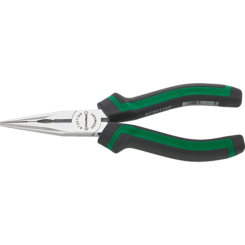 STAHLWILLE Telephone pliers 67301 L.165 mm head chrome-plated 2