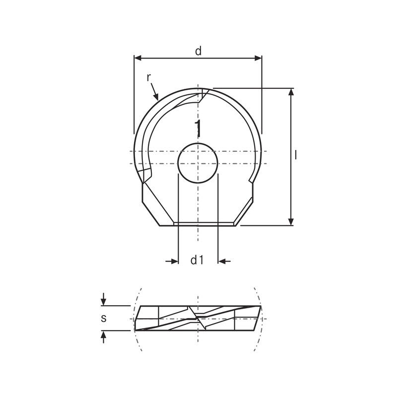 Buy KIENINGER Indexable milling insert CMR-SR