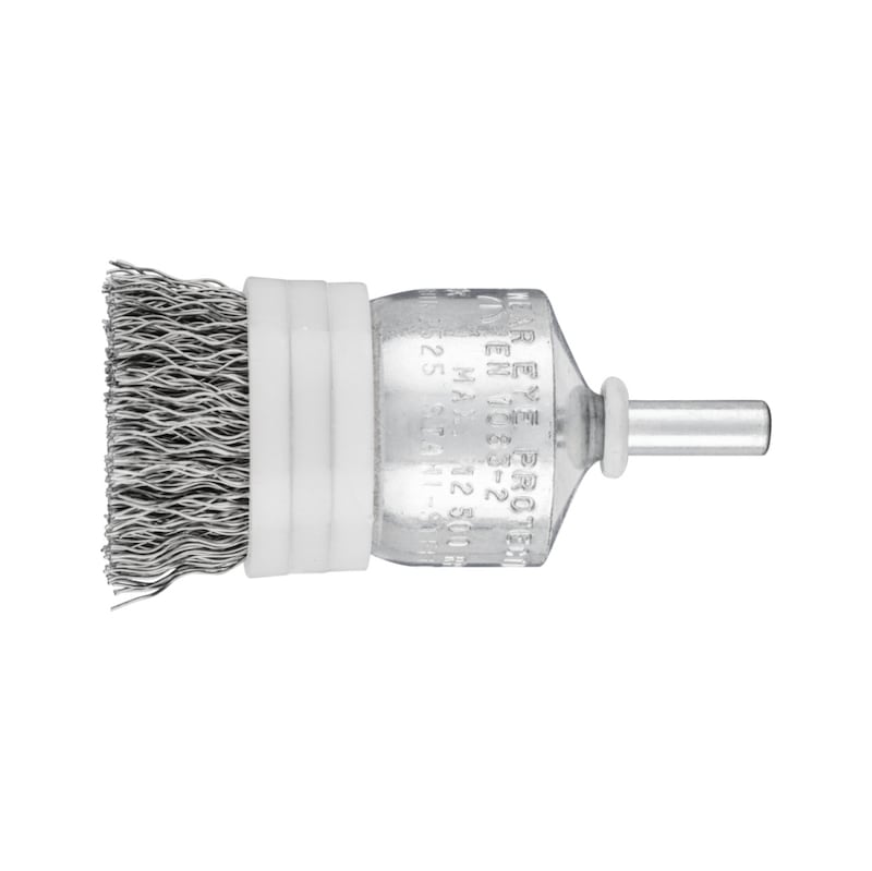 Paintbrush Ringer PFERD paintbrush with support ring unknotted PBUR diameter 25mm wire 0.35