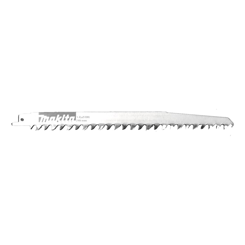 MAKITA Reciproblatt CV Grünholz 240 mm 8,5 mm - 3 TPI 5 Stück P-47123