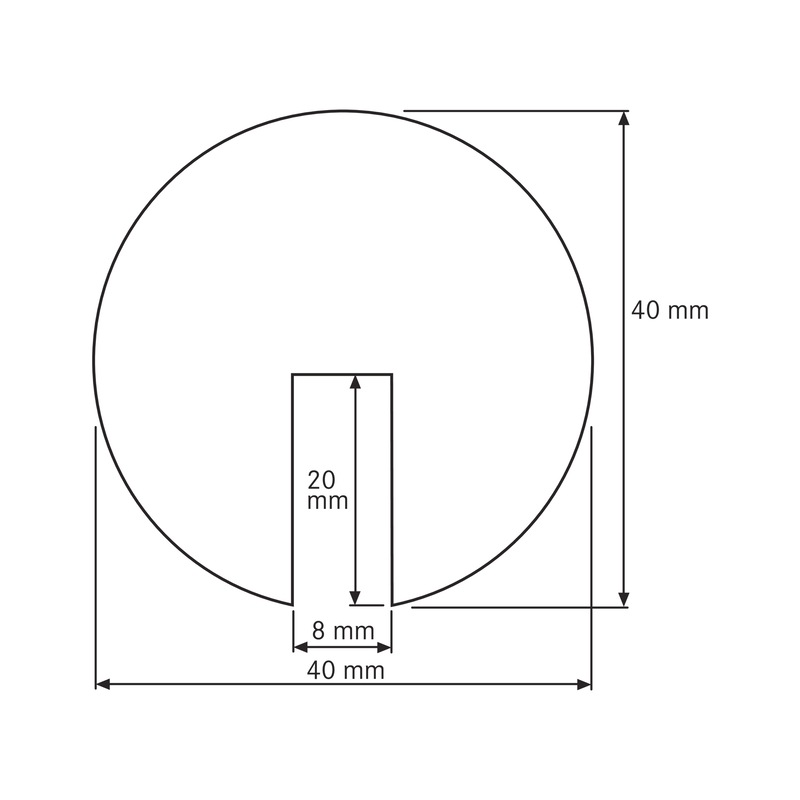Profil de protection des bords DURABLE E8R - E8R profil de protection de bord flexible autocollant