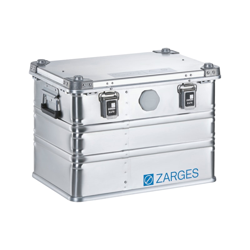 Zarges Alu-Kasten K270 – 580x380x225 Mm, 37 Liter, Transportbox Universal – Made In Germany