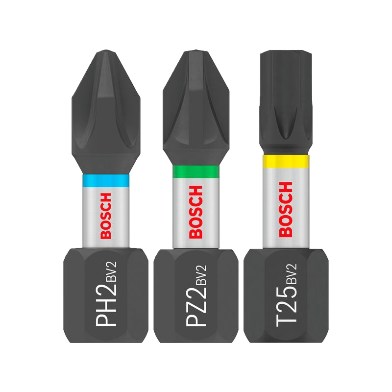 BOSCH Bit PRO Impact Set 25 mm Display 10x25-piece 2608521U63