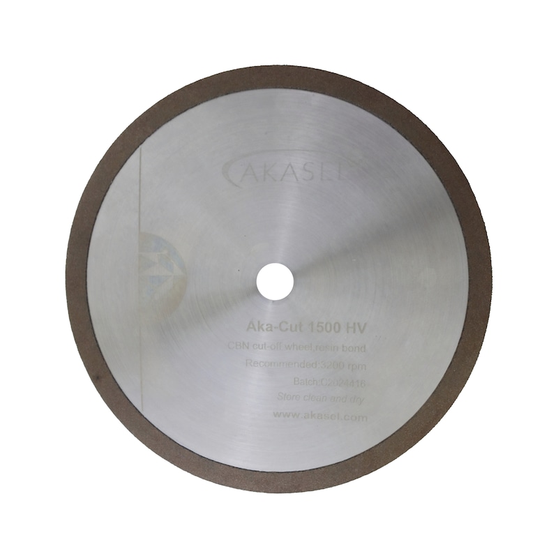 AKASEL CBN cutting disc for abrasive cutters 250 x 1.2 x 32 mm