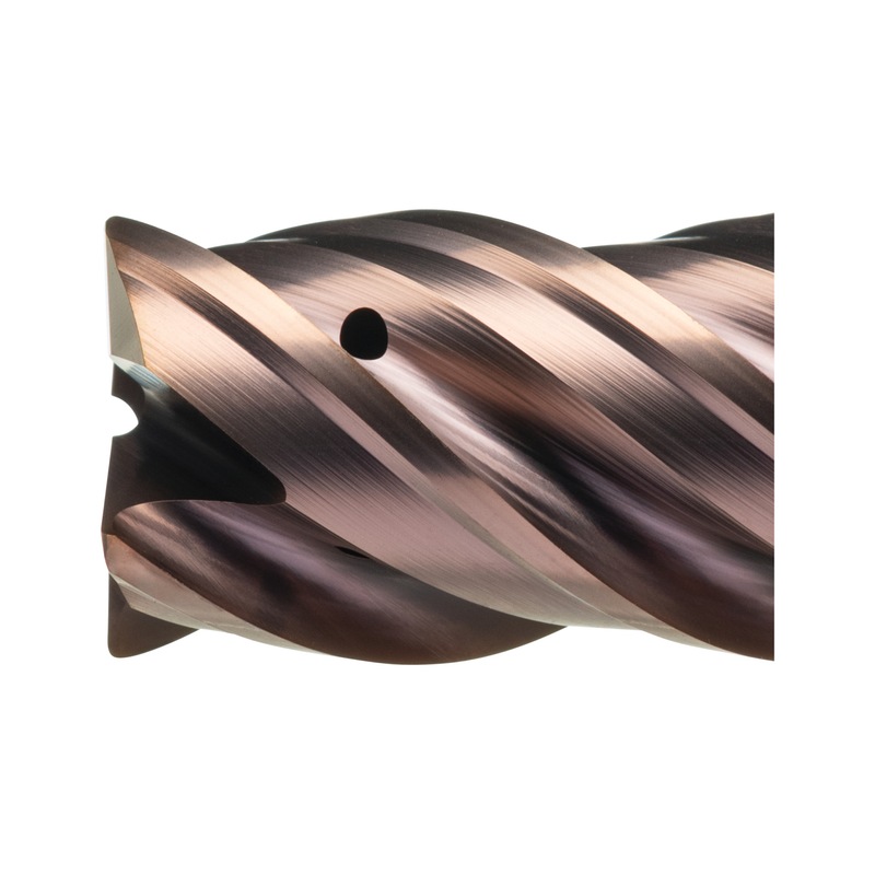 ATORN Fraise deux tailles HPC en carbure monobloc, longue - 4 ATORN Fraise deux tailles HPC en carbure monobloc, longue - 4