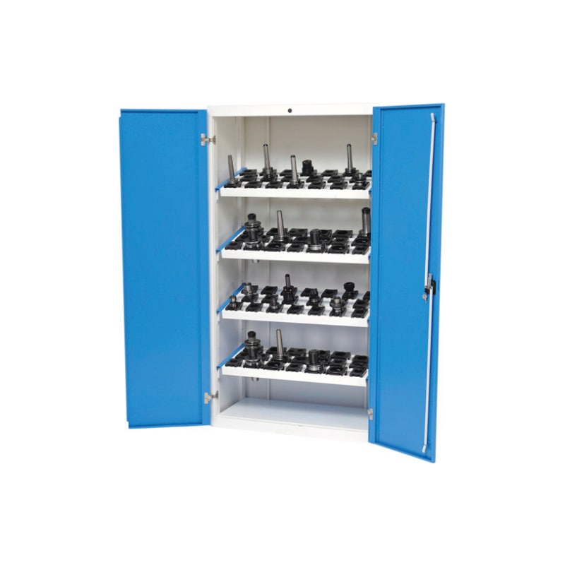 CNC hinged door cabinet, depth 500, R36-16, 2 doors, 4 CNC tool storage ...