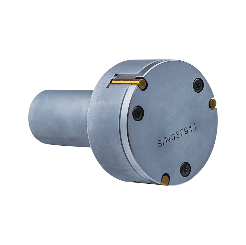 Messuhr-Punktrolle Mit M2,5 Gewinde – Rollendurchmesser 10 Mm, Aus Metall