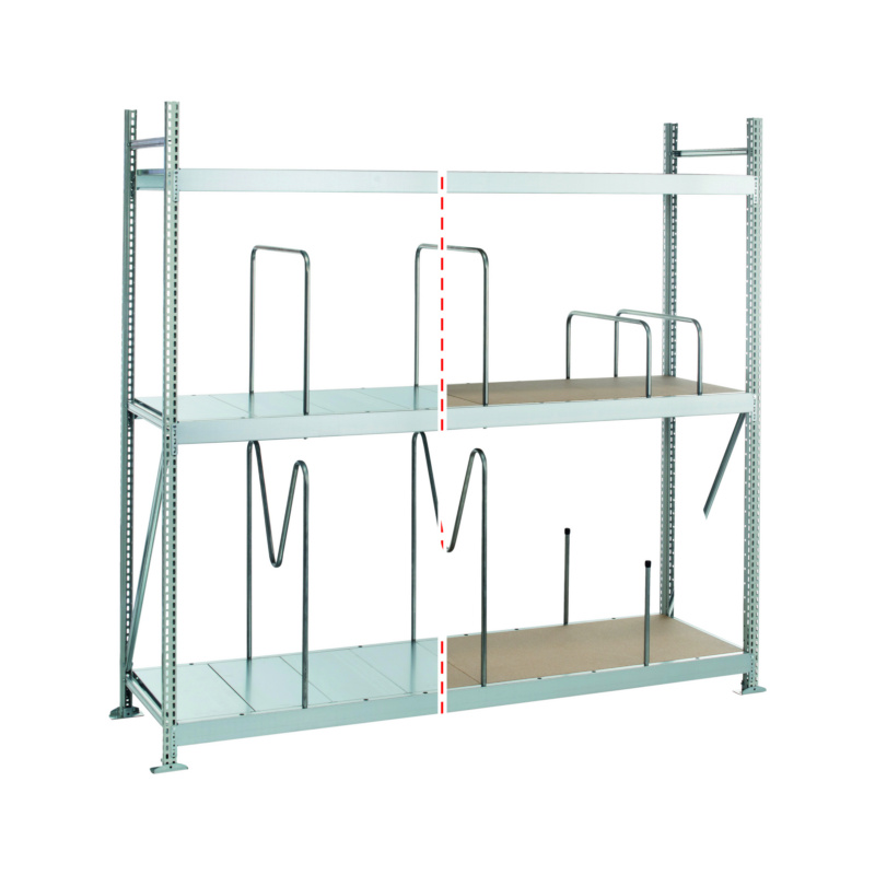 SCHULTE add-on shelving wide span WS3000 3 levels 2500x2250x800 500 kg ...