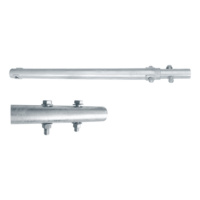 Screw pile extension pipe 900 mm