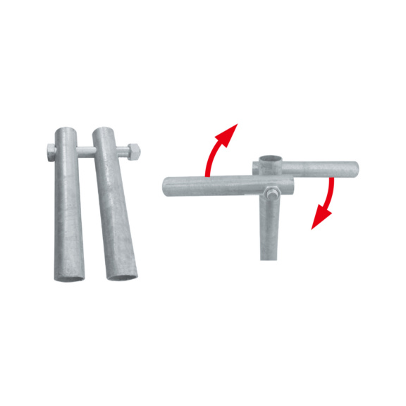 Screw pile torque tool 300 mm - MOUNTERING TOOLING SET