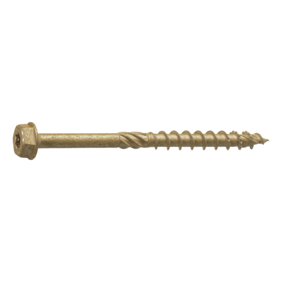 Fix master ULTRA wood structure screw C4(VH) / C5(H) Hexagon head with flange and Torx (8mm and 10mm)