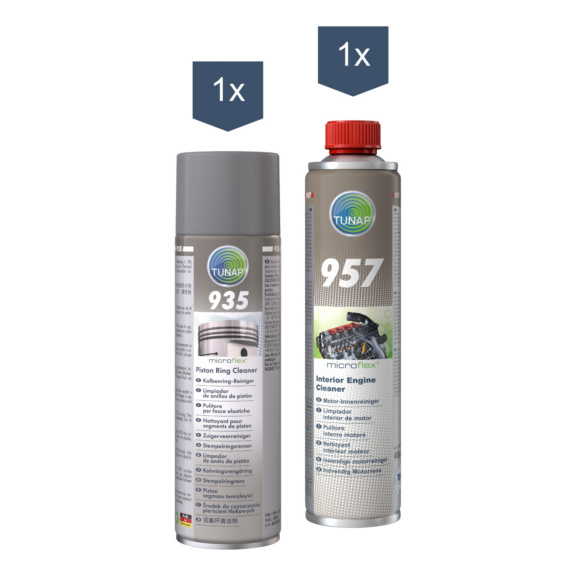935S Set detergente per fasce elastiche del pistone - microflex® 935S