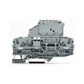 Riviliitin TOPJOB S 2006-sarja 2-nap sulake 5x20mm palaneen sulakkeen osoituksella lasiputki/sulakeriviliitin