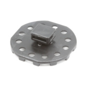 Hellermann cable tie holder PMB set, PA, adhesive mount