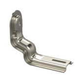 Solid bottom cable tray ZP, wall bracket K