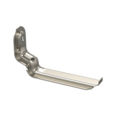 Solid bottom cable tray ZP, wall bracket RVK