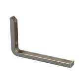 Solid bottom cable tray ZP, wall bracket YPK