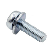 Kombiruuvit suora-aluslevy DIN 6902 A, Z1