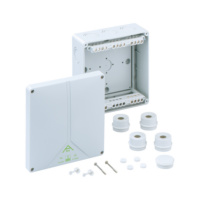 Pinnallinen jakorasia Abox IP54/IP65, muovi