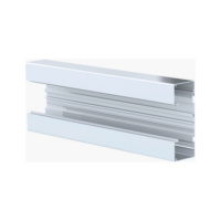 Cable routing conduit aluminium, Instal