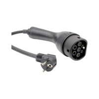 Latauskaapeli ohjausyksiköllä Type-2 Deltaco