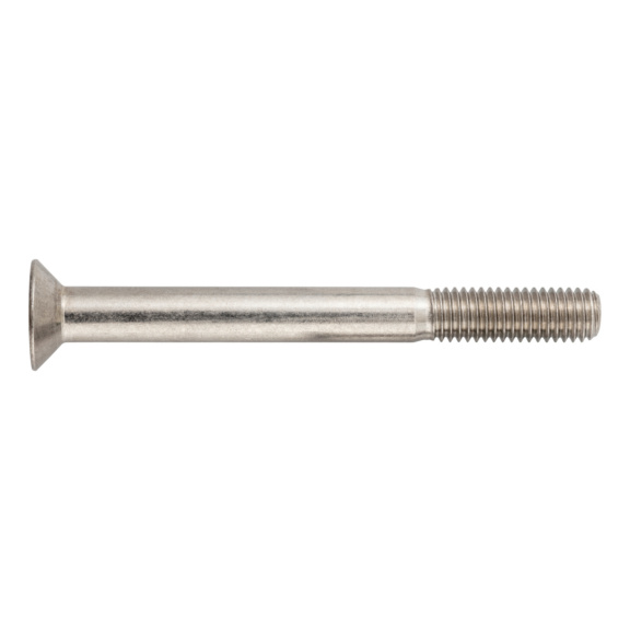 Hexagon screw, countersunk head - ISO 10642 A4 M4X65