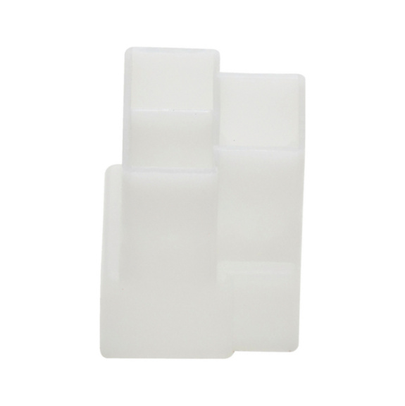 Usean lattaliittimen kotelo, 6,3 x 0,8 mm Naaras - LIITINRASIA NAARAS PA NATURAL 3-OS