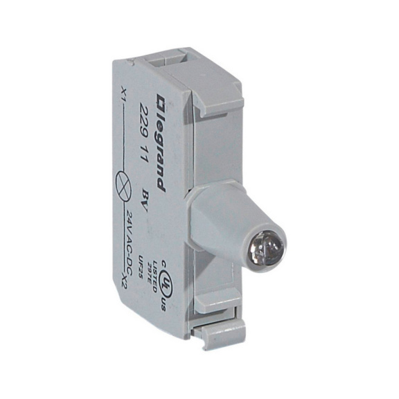 Indicator light frame Osmoz - ACS BLOCK LED 24V RED SC LEG
