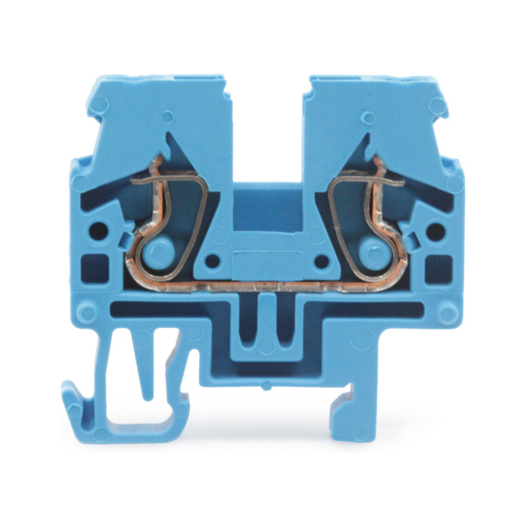  - 2-C TH. COMPACT TERM.BL.,DIN15,BLUE