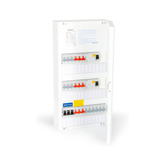 Switchgear panel IP2XC Pikku-Waltteri, surface - GROUP CENTER 40A IP20C FE