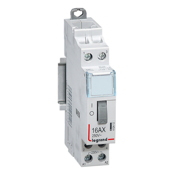  - LATCH RELAY 16A 250V UC230V 2NO LEG