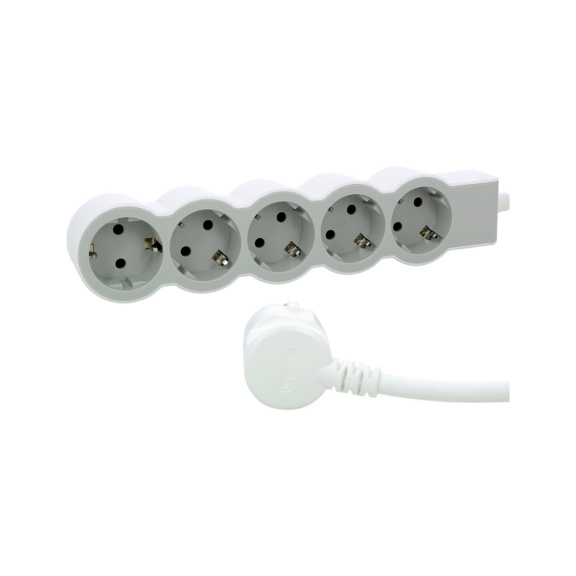  - MOES SCH 5X2P+E 3M 1.5MM2 WT/GY