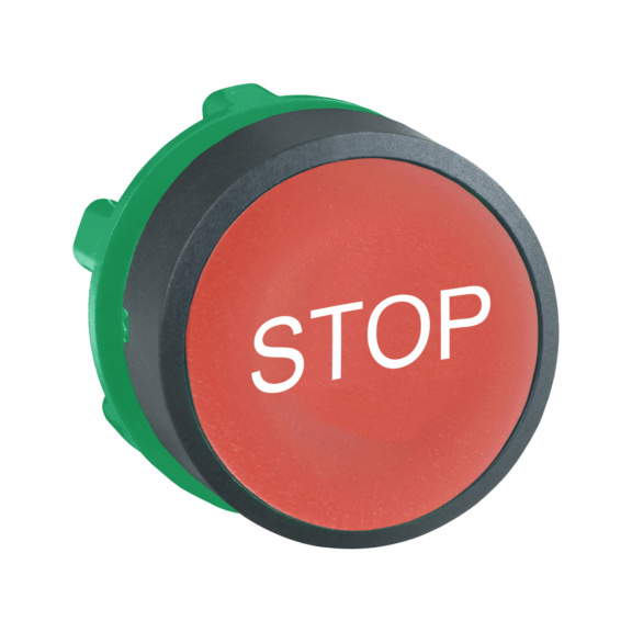 Push-button Harmony XB5 - PUSH-BUTTON ZB5AA434 RD/WT HARMONY