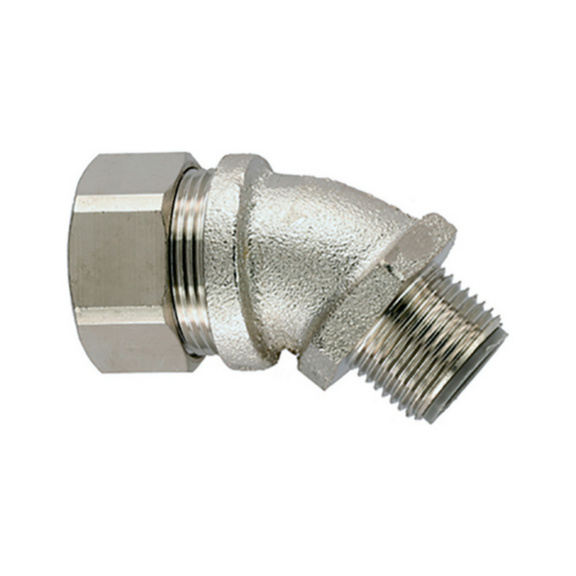 Suojaletkuliiitin suora, metrinen, LST-FMC  - SUOJALETKULIITIN METALLI LTS20-45FMC-M20