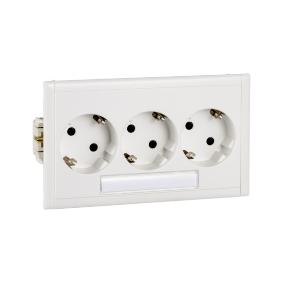 Duct outlet Thorsman - DUCT SOCKET CYB-PS 3-SOC WT THORMAN