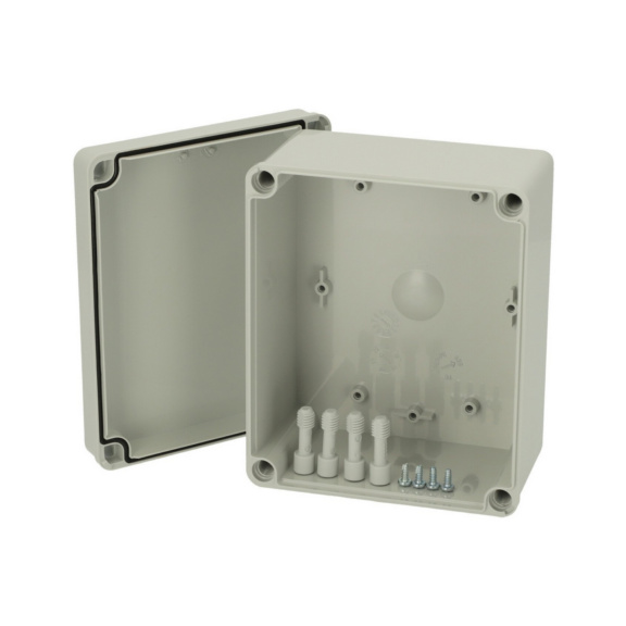 Plastic enclosure Piccolo - MOUNTING ENCLOSURE ABS PICCOLO H 95 G GR