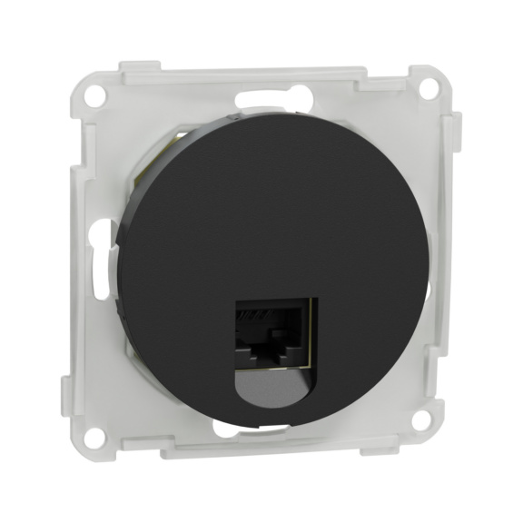 Telecom outlet data 1X8 CAT6 ELKO One  ELKO One - TELEBOX DATA 1X8 CAT6 UTP BK ELKO ONE